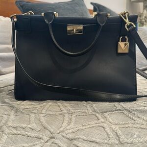 Gently used Michael Kors Tatiana leather bag